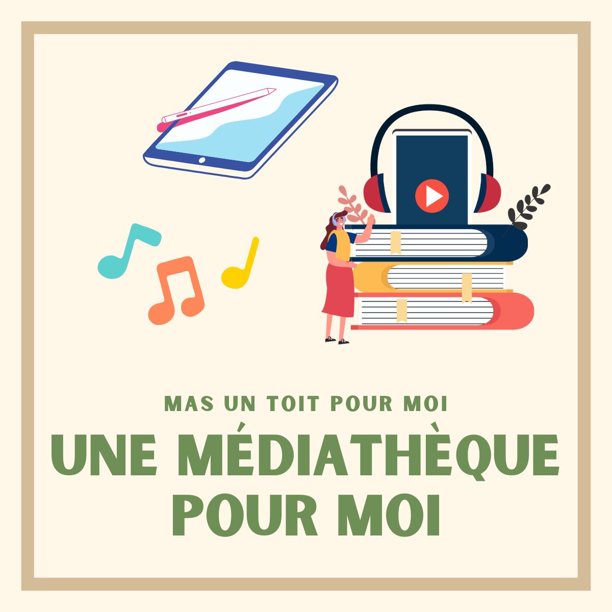 Une médiathèque pour Moi