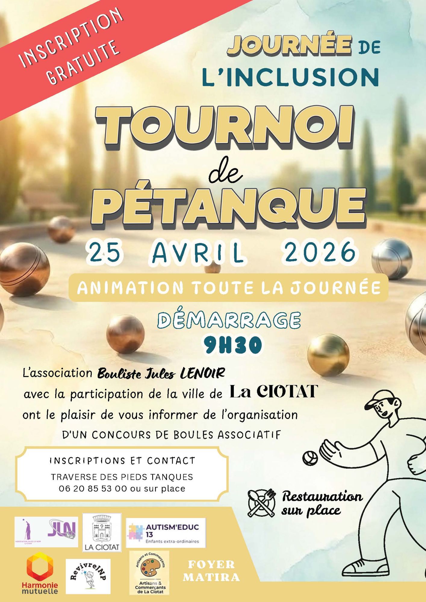 Pétanque & inclusion : on tire, on pointe… chacun sa place sur le terrain !